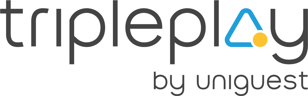 Logo Tripleplay, solution d’IPTV et affichage dynamique