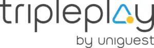 Logo Tripleplay, solution d’IPTV et affichage dynamique